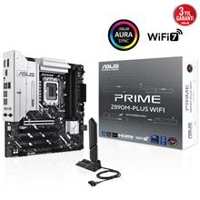 Asus Prıme Z890M-Plus Wıfı Z890 Ddr5 (Vga Yok) Glan 2.5G Atx Hd Dp Typ-C Wifi7 Bt M2 1851P Anakart