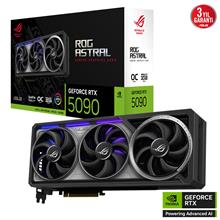 Asus Rog-Astral-Rtx5090-O32G-Gamıng 32Gb Geforce Rtx5090 Gddr7 512Bit 2Xhdmı 3Xdp 16X Ekran Kartı (Argb)