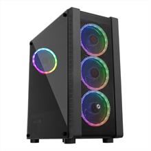Frısby Fc-9320G 600W 80+ Siyah Dual-Ring Rgb Fan Mid Tower Atx Kasa