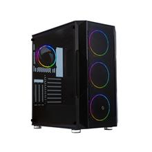 Frısby Fc-9435G 750W 80+ Bronze Siyah Dual-Ring Rgb Fan Mid Tower Atx Kasa