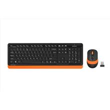 A4 Tech Fg1010 Q Türkçe Kablosuz Turuncu 2000Dpi Klavye+ Mouse