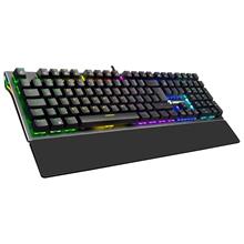 Gamebooster Gb-G908R Q Usb Bolt Rainbow Aydınlatmalı Siyah Red Switch Mekanik Bileklikli