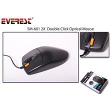 Everest Sm-601 Usb 800Dpi Siyah Standart Mouse