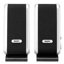 Snopy Sn-820 2.0 Siyah-Gümüş Lcd İnce Tasarım Usb Hoparlör