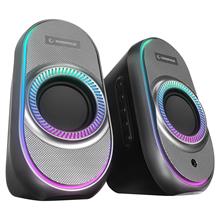 Rampage Rms-X3 Bluetooth 2X3W Siyah Rgb Işıklı Gaming Hoparlör