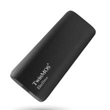 Twınmos Pssdggbmed32 Elitedrive Mini 1Tb Usb 3.2 Gen 2 Type-C Led Işıklı Koyu Gri Taşınabilir Ssd Harddisk