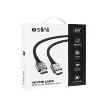 S-Lınk Slx-Hd4K30 30 Mt Metal V2.0 4K (4096*2160) 30Hz Hdmı Kablo