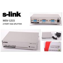 S-Lınk Msv-1215 2 Port Vga Monitör Çoklayıcı (150 Mhz)