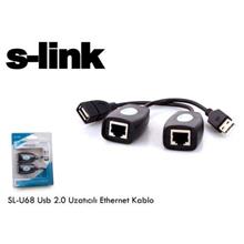 S-Lınk Sl-U68 Usb/Rj45 Uzatma Adaptörü