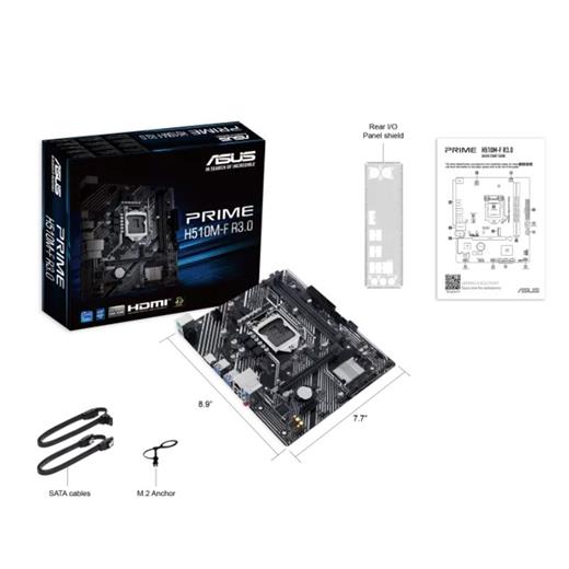 Asus Prıme H510M-F R3.0 H470 Ddr4 (Vga Yok) Glan Matx Hdmı M2 Usb3 1200Pv2 Anakart