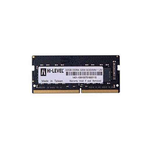 Hı-Level Hlv-Sopc25600D4/32G 32Gb (Tek Parça) Ddr4 3200Mhz Notebook Bellek