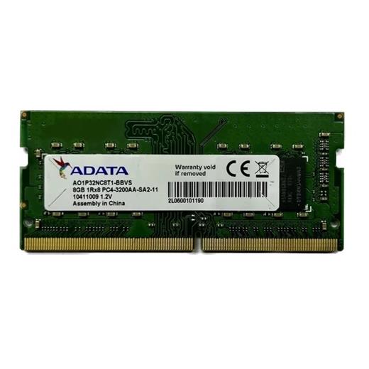 Adata 8Gb Ddr4 3200Mhz Notebook Bellek Bulk