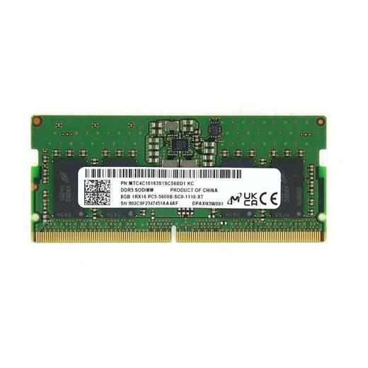 Mıcron Mtc4C10163S1Sc56Bd1 8Gb Ddr5 5600Mhz Notebook Bellek