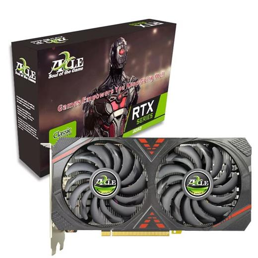 Axle Rtx3050 Ax-Rtx3050/8Gd6P8Dıp 8Gb Geforce Rtx3050 Gddr6 128Bit Hdmı Dvı/Dp 16X Ekran Kartı