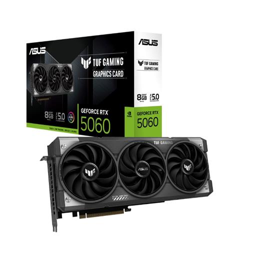 Asus Tuf-Rtx5060-O8G-Gamıng 8Gb Nvidia Rtx5060 Gddr7 128Bit Hdmı 3Xdp 16X Ekran Kartı (Argb)