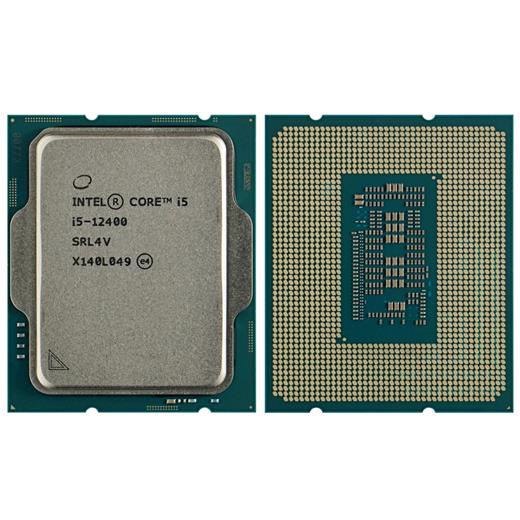 Intel (12.Nesil) Alder Lake İ5-12400 2.50Ghz ~ 4.40Ghz 18Mb 1700P İşlemci Tray (Fansız)
