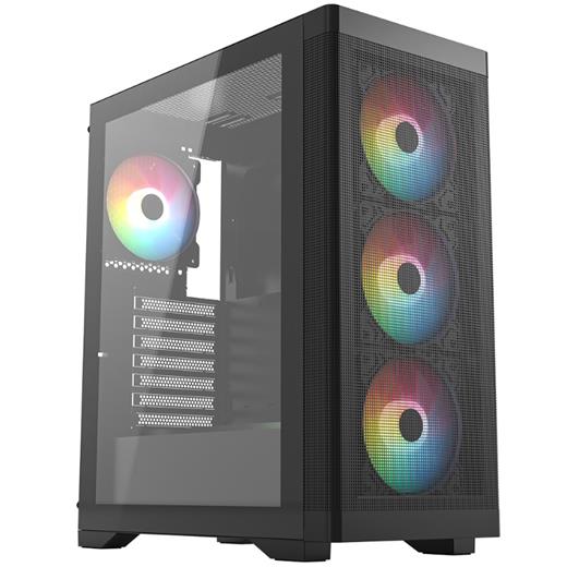 Frısby Fc-9480G 600W 80+ Siyah Rgb Fan Mid Tower Atx Kasa