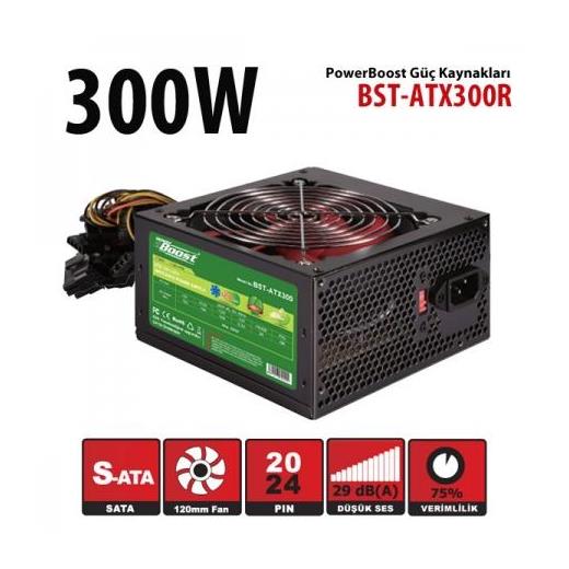 Power Boost Bst-Atx300R 300W Siyah 12Cm Fanlı Power Supply