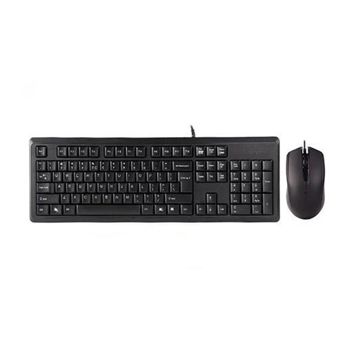 A4 Tech Kr-9276 Q Türkçe Usb Standart Siyah Klavye+ Mouse
