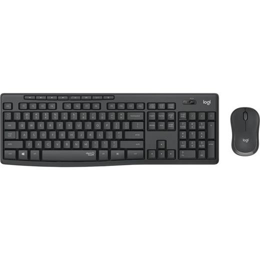Logıtech Mk295 Q Türkçe Kablosuz Siyah Klavye+ Mouse