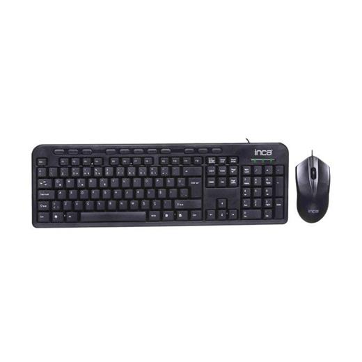Inca Imk-375T Q Türkçe Usb Multimedya Siyah Klavye+ Mouse