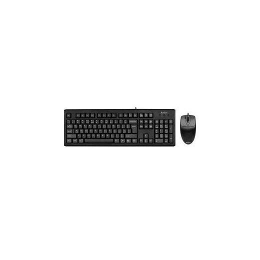 A4 Tech Km-72620D Q Türkçe Usb Standart Siyah Klavye+ Mouse