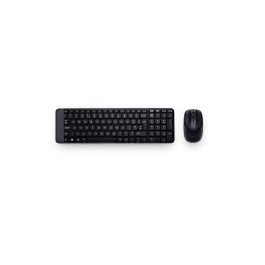 Logıtech Mk220 Q Türkçe Kablosuz Standart Siyah Klavye+ Mouse