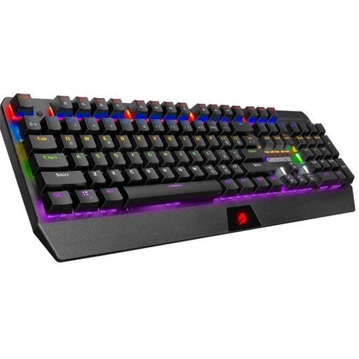 Gamebooster Gb-G5R Q Usb Defender Red Switch Siyah Rainbow Mekanik Türkçe Klavye