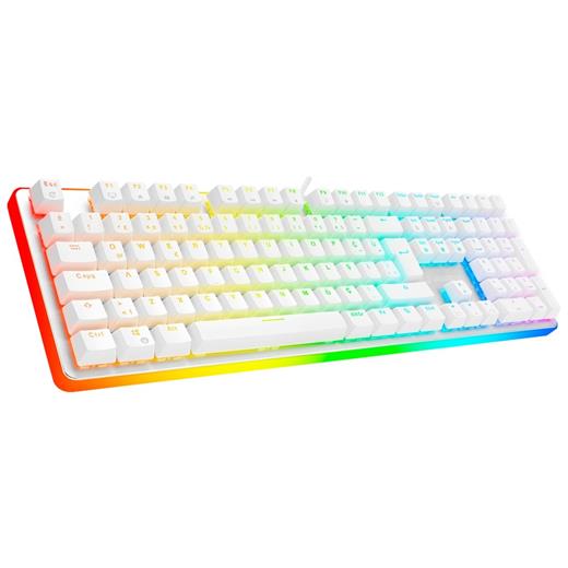 Gamebooster Gb-G918R-Wh Q Usb Fire Storm Rgb Beyaz Red Switch Mekanik Klavye