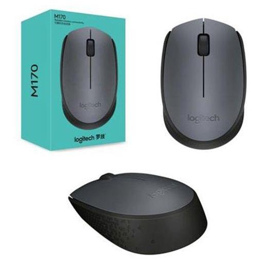 Logıtech M170 Nano Alıcılı Kablosuz Siyah-Gri Mouse