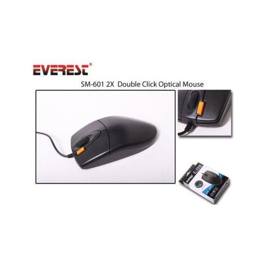 Everest Sm-601 Usb 800Dpi Siyah Standart Mouse