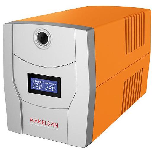 Makelsan Lıon 2200 Va (2X12V 9Ah Akü) Line Interactive 4/8 Dk. Ups