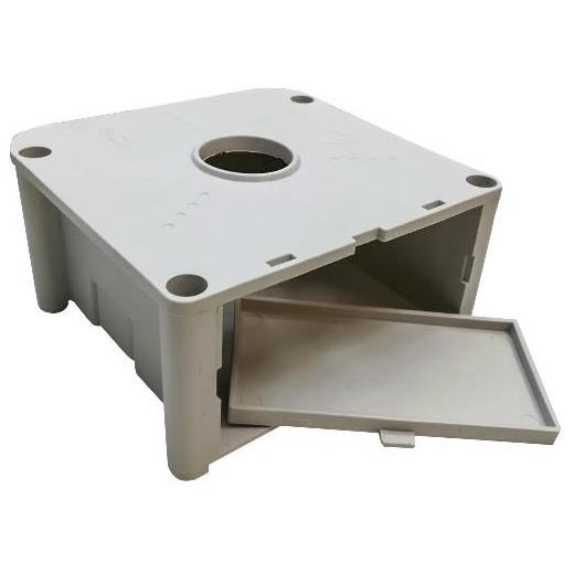 Oem Zn16 Kamera Sonlandırma Buatı Beyaz Buat Ip66 Mika 12Cm X 12Cm