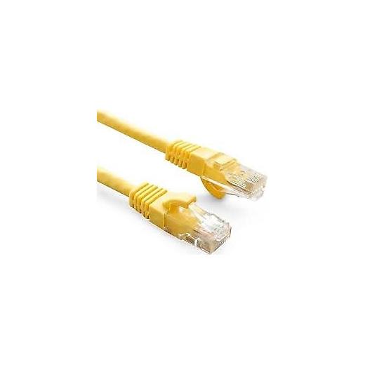 Ods 02R45R45C6Uj1Y0.5A Cat6 Utp Lszh Bakır 0.5 Metre Sarı Patch Cord