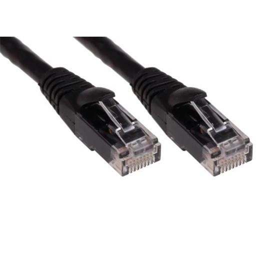 Ods 02R45R45C6Uj1B0.3A Cat6 Utp Lszh Bakır 0.30 Metre Siyah Patch Cord