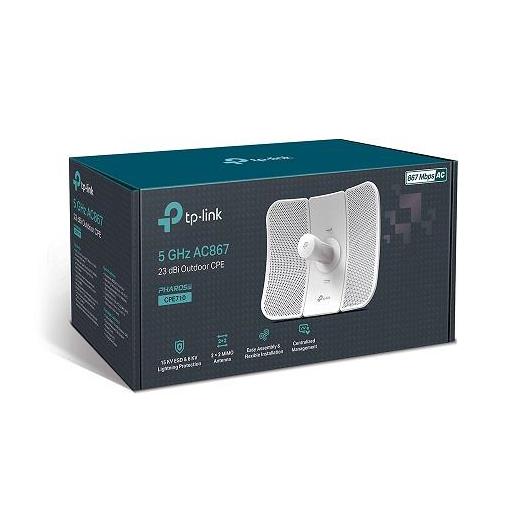 Tp-Lınk Cpe710 1 Port 10/100/1000Mbps Ac 867Mbps 23Dbi Dış Ortam Access Point