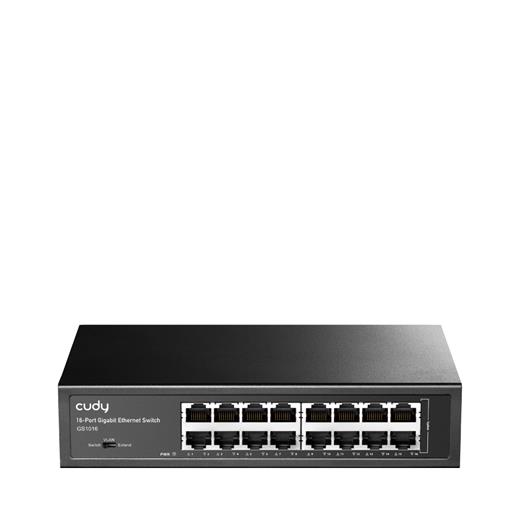 Cudy Gs1016 16 Port 10/100/1000 Yönetilemez Rack Mount Metal Kasa Switch
