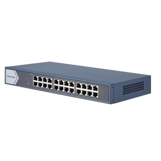 Hıkvısıon Ds-3E0524-E(B) 24 Port 10/100/1000 Yönetilemez 24 Port Poesiz Metal Kasa