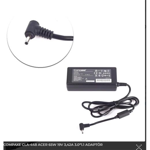 Compaxe Cla-448 19V 3.42A (3.0*1.1) Acer Notebook Adaptörü