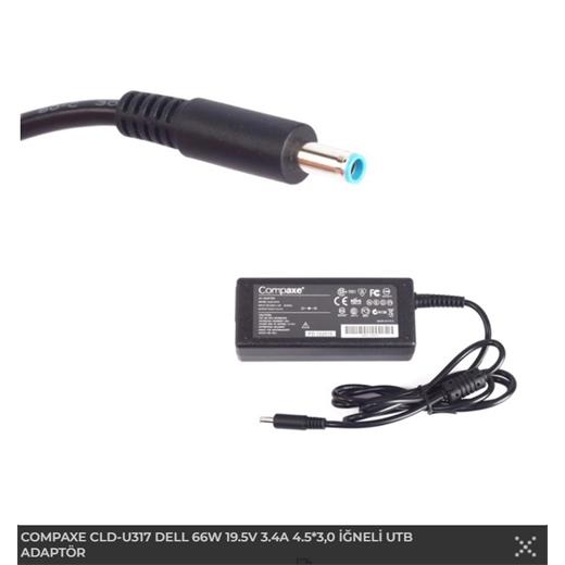 Compaxe Cld-U317 19.5V 3.4A (4.5X3.0) Dell Notebook Adaptörü
