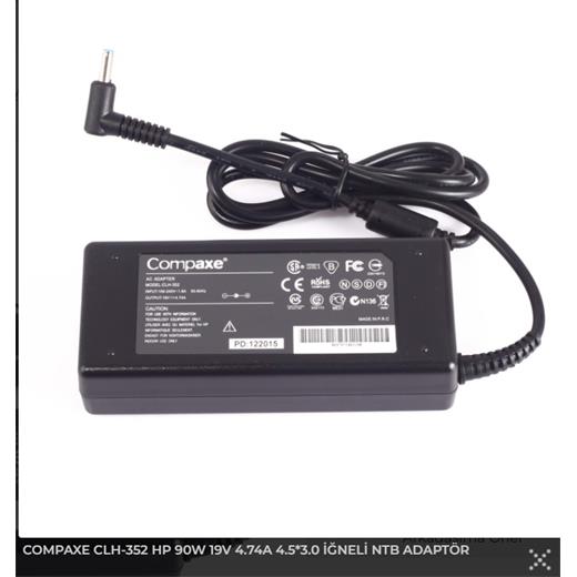 Compaxe Clh-352 19V 4.74A (4.5X3.0) Hp Notebook Adaptörü