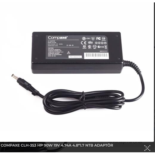 Compaxe Clh-353 19V 4.74A (4.8*1.7) Hp Notebook Adaptörü