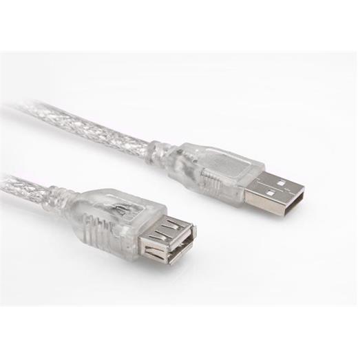 S-Lınk Sl-Af2005 5 Mt Usb 2.0 Usb Uzatma Kablosu Şeffaf