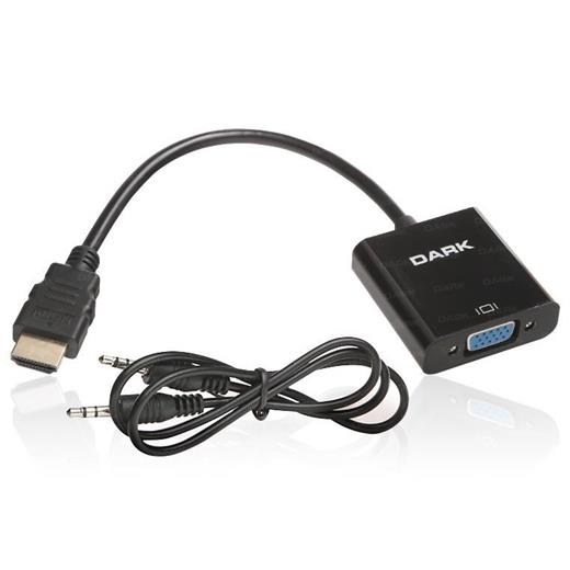 Dark Dk-Hd-Ahdmıxvga Hdmı To Vga +Ses Dönüştürücü
