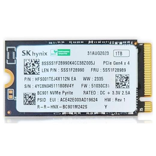 Skhynıx Hfs001Tej4X112N M.2 1Tb Pcıe + Nvme Ssd Disk (22X42Mm) Kutusuz