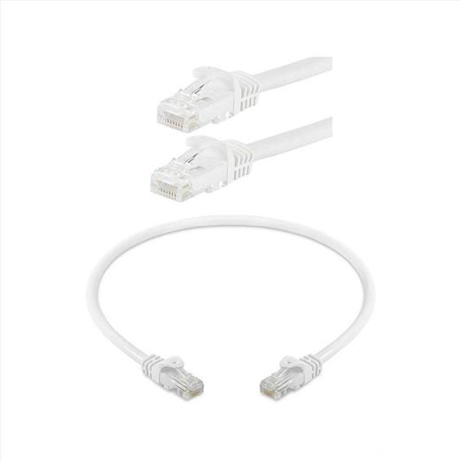 Ods 02R45R45C6Uj1W1.0A Cat6 Utp Lszh Bakır 1 Metre Beyaz Patch Cord
