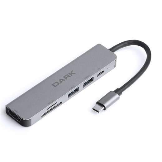 Dark Dk-Ac-U31X38 Usb 3.1 Type-C 6 İn 1 Hdmı/ Tf Sd Kart /Usb-C Pd